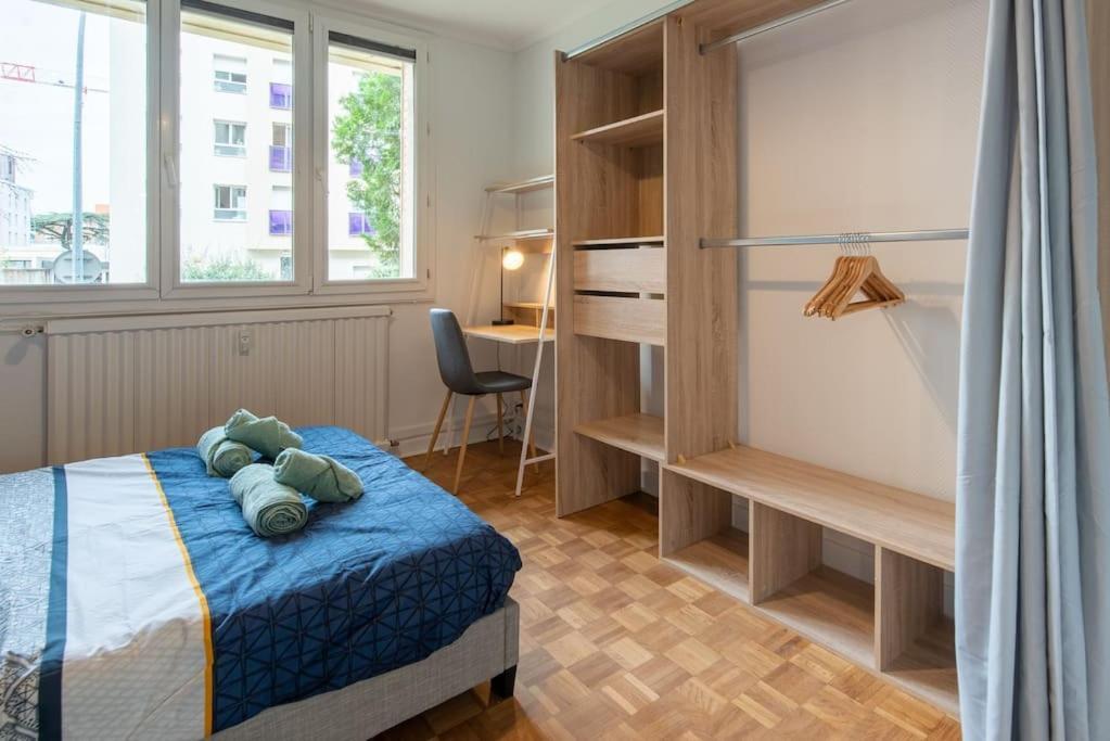 Appartement Renove Pour 6 Avec Parking Villeurbanne Eksteriør bilde
