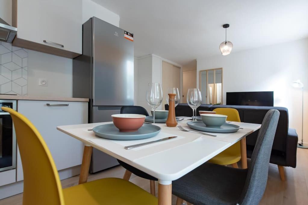 Appartement Renove Pour 6 Avec Parking Villeurbanne Eksteriør bilde